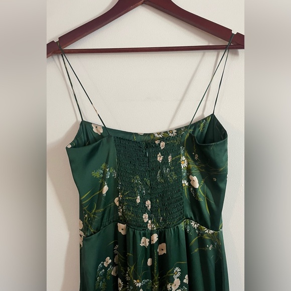 Reformation Silk Frankie Dress in Buena - Picture 6 of 9